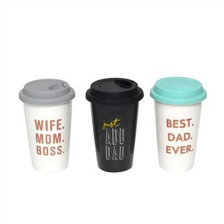 Cốc du lịch gốm sứ đôi tường