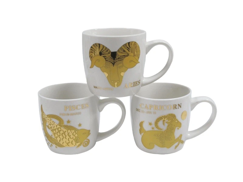 Printing gold design porcelain coffee cup 1 Printing gold design porcelain coffee cup 1