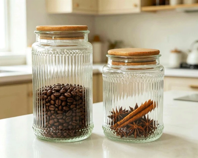 Glass Jar with lid 2 Glass Jar with lid 2